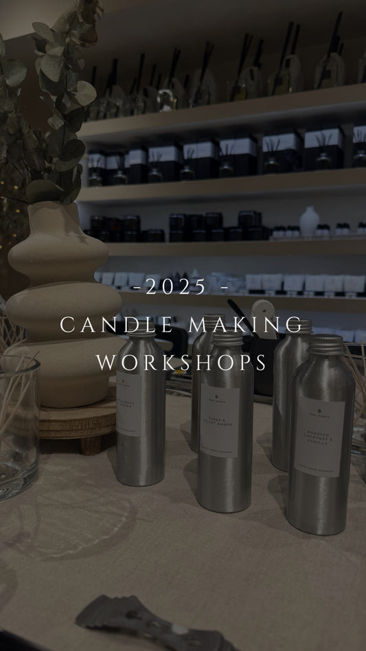 Candle Making Workshops: January & February 2025