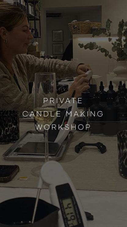 candle making workshop